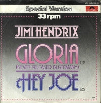 JIMI HENDRIX - Gloria / Hey Joe