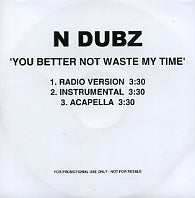 N DUBZ - You Better Not Waste My Time