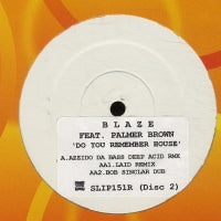 BLAZE FEATURING PALMER BROWN - Do You Remember House