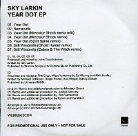 SKY LARKIN - Year Dot EP