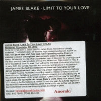 JAMES BLAKE - Limit To Your Love
