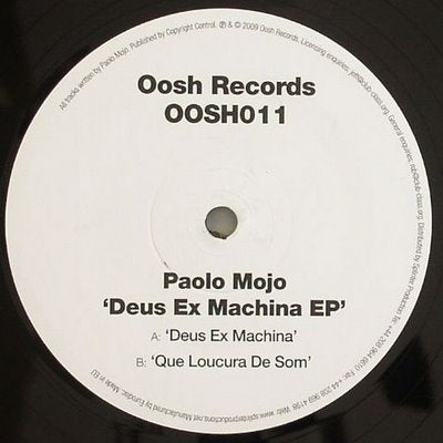 PAOLO MOJO - Deus Ex Machina EP
