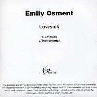 EMILY OSMENT - Lovesick