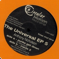 ANTHONY NICHOLSON - Universal EP 5