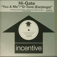 HI-GATE - You & Me / D-Tune (Earplugs)