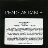 DEAD CAN DANCE - Amnesia