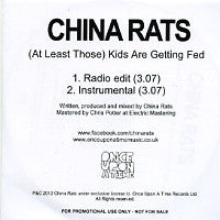 CHINA RATS - (At Least Those) Kids Are Getting Fed
