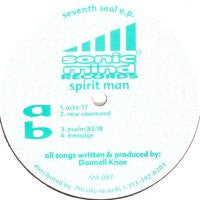 SPIRIT MAN - Seventh Seal  EP