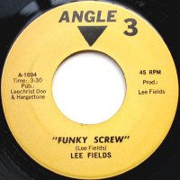 LEE FIELDS AND THE DEVIL'S PERSONAL BAND - Funky Screw / The Bull Is Coming