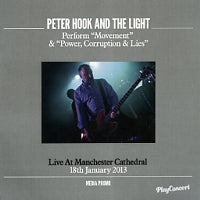 PETER HOOK AND THE LIGHT - Live At Manchester Cathedral 18th January 2013