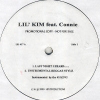 LIL KIM FEATURING CONNIE - Last I Heard.....