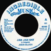 JUNIOR DELGADO - Jah Jah Say