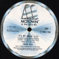 DIANA ROSS - My House / No One Gets The  Prize / The Boss