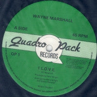 WAYNE MARSHALL / COLONEL CASPER - I L.O.V.E. / Fear Of Jah Jah