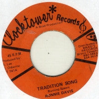 RONNIE DAVIS - Traditon Song