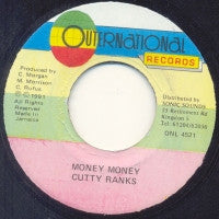 CUTTY RANKS - Money Money / Version.