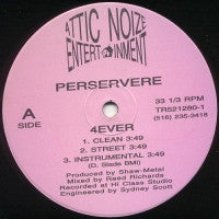 PERSERVERE - 4Ever