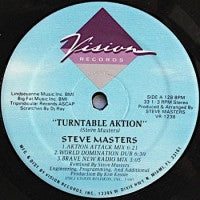 STEVE MASTERS - Turntable Aktion / It's A Wild Trip