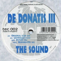 DE DONATIS III - The Sound