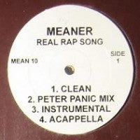 MEANER / MIC GERONIMO - Real Rap Song / Unstoppable (Produced by Pete Rock).