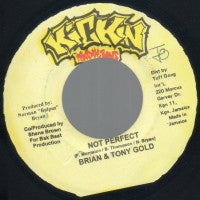 BRIAN & TONY GOLD  - Not Perfect