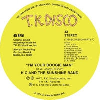 K.C. AND THE SUNSHINE BAND - I'm Your Boogie Man