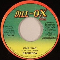 RASHEEDA / MIX BLESSINGS BAND - Civil War / Civil Dub (Sweet Serenade)
