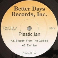 PLASTIC IAN - Straight From The Goolies