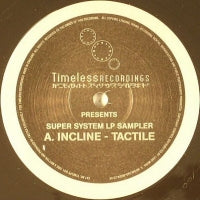 TACTILE - Super System LP Sampler