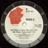 DEREK B - Get Down