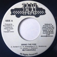 MUTABARUKA - Bring The Fire / Cuss Cuss