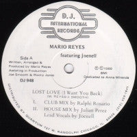 MARIO REYES - Lost Love