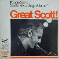 RONNIE SCOTT - Ronnie Scott Studio Recordings, Vol. 1 - Great Scott!