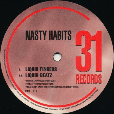 NASTY HABITS - Liquid Fingers / Liquid Beatz