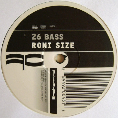 RONI SIZE - 26 Bass / Snapshot