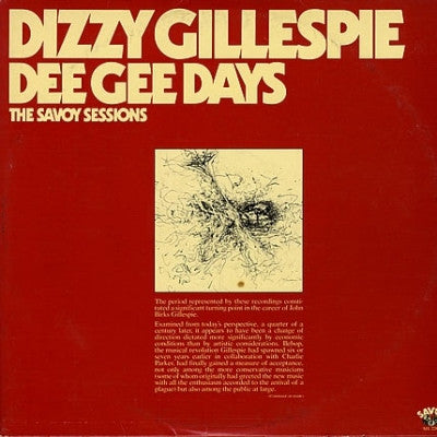 DIZZY GILLESPIE - Dee Gee Days