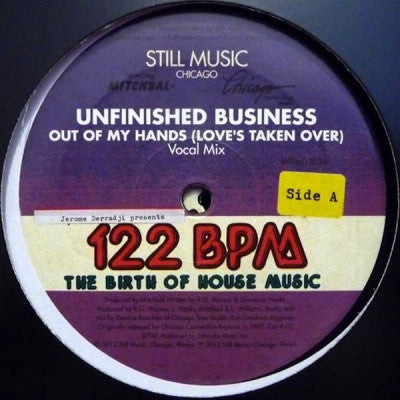 UNFINISHED BUSINESS / OMNI - Out Of My Hands (Love's Taken Over)