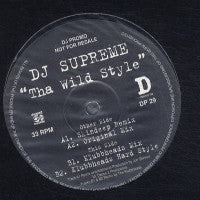 DJ SUPREME - Tha Wild Style