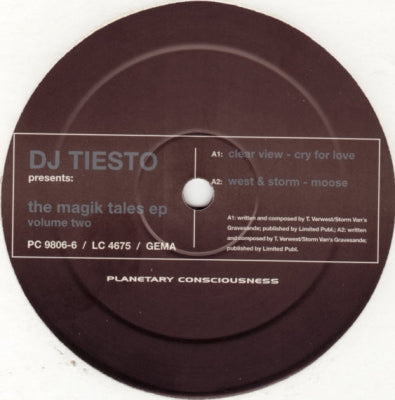 DJ TIESTO - The Magik Tales EP (Volume Two)