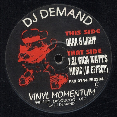 DJ DEMAND - Dark & Light / 1.21 Giga Watts / Music (In Effect)