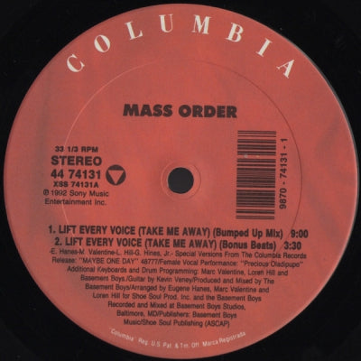MASS ORDER - Lift Every Voice
