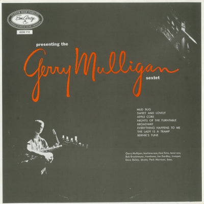 GERRY MULLIGAN - Presenting The Gerry Mulligan Sextet