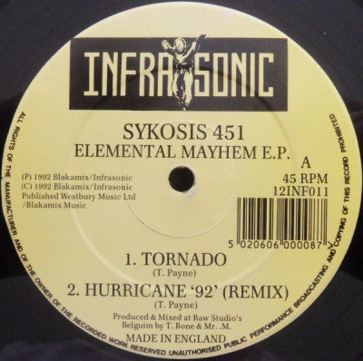 SYKOSIS - Elemental Mayhem E.P.