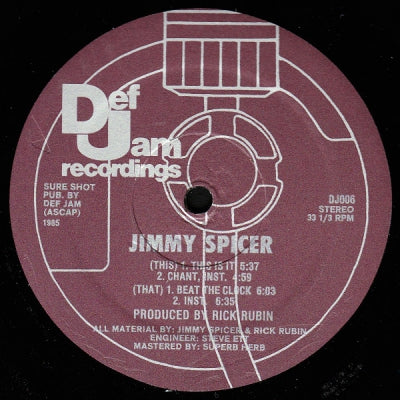 JIMMY SPICER - This Is It