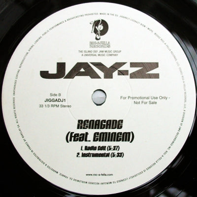 JAY-Z - Jigga / Renegade