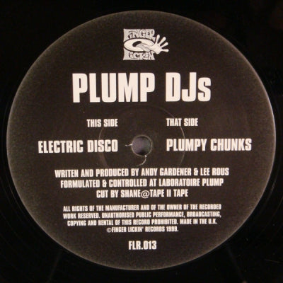 PLUMP DJ'S - Electric Disco / Plumpy Chunks