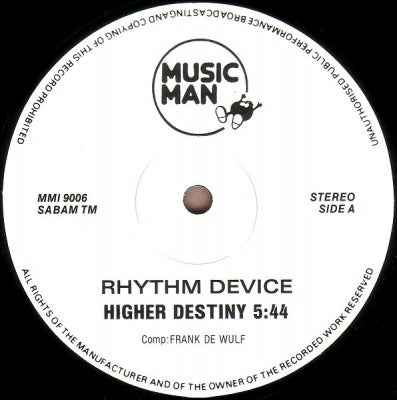 RHYTHM DEVICE - Higher Destiny / Dream Trance