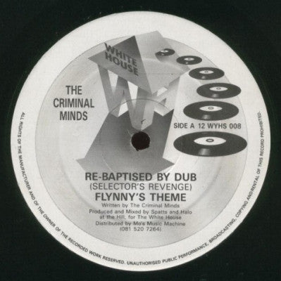 THE CRIMINAL MINDS - Baptised By Dub / Virtual Reality
