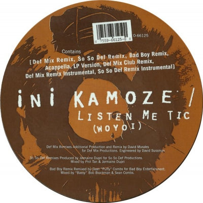 INI KAMOZE - Listen Me Tic