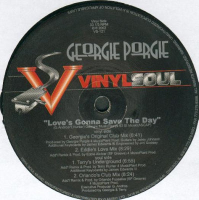 GEORGIE PORGIE - Love's Gonna Save The Day